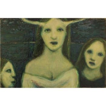 齋藤杏奈 Moon River 2 2 自家焙煎珈琲店moto Coffee 諸橋近代美術館