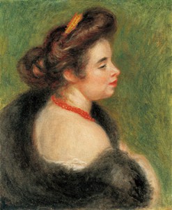 皮埃尔·奥古斯特·雷诺阿《莫里斯·丹尼斯夫人》1904