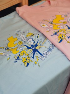タナカカツキ氏デザインTシャツ