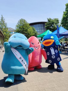 昨年の様子〜ゆるキャラ登場！〜