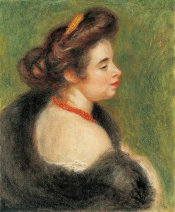 ピエール＝オーギュスト・ルノワール《モーリス・ドニ夫人》1904 公益財団法人諸橋近代美術館蔵