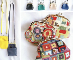 【H14】がま口工房 Taiko：セレクト生地のがま口・ バッグ・布小物