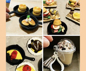 【H6★】Ｒ＆Ｋnoble：アクセサリー、 ミニチュアフードの小物WS