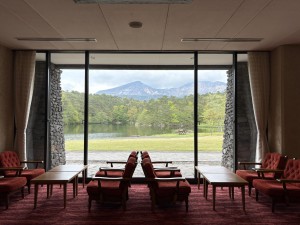 日本百名山の一つである「磐梯山」も堪能できるホテル