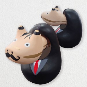 イベント限定の特別版ひげべこ