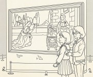 「レオナルド･ダ･ヴィンチ −天才の実像」展イメージ（作画AI）
