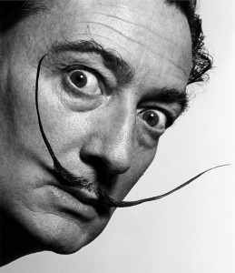 フィリップ・ハルスマン《サルバドール・ダリ》1954年 　Photo by Philippe Halsman © The Philippe Halsman Archive