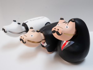 ひげべこトリオ！