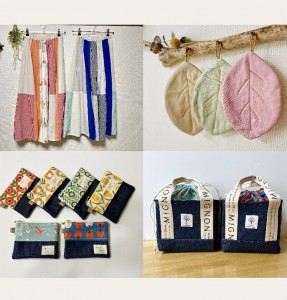 【H4】yuzuhina／バッグ、ポーチ、キッチン雑貨他