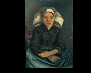 Peasant Woman, Half-Figure, Sitting
