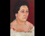Portrait of the Artists Mother,Dona Felipa Dome Domenech de Dalí