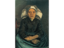Peasant Woman, Half-Figure, Sitting